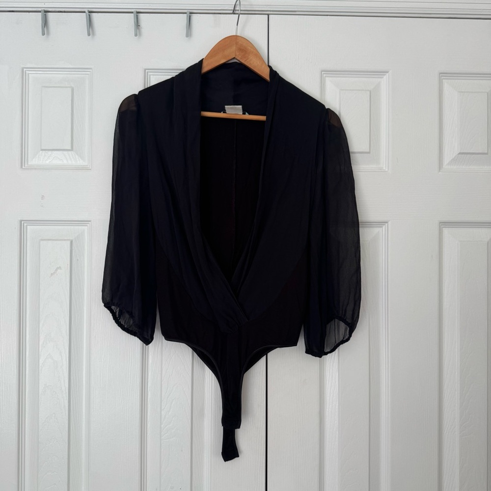 Marciano 100% Silk Bodysuit